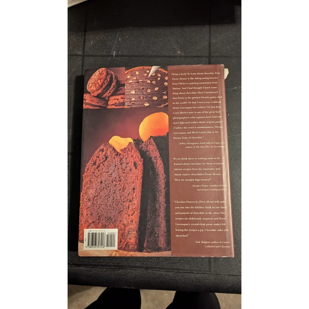 Chocolate Desserts by Pierre Hermé Cookbook Recipes‎ Baking Greenspan